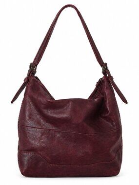 Vintage FRYE Burgundy Leather Hobo Bag ❤️